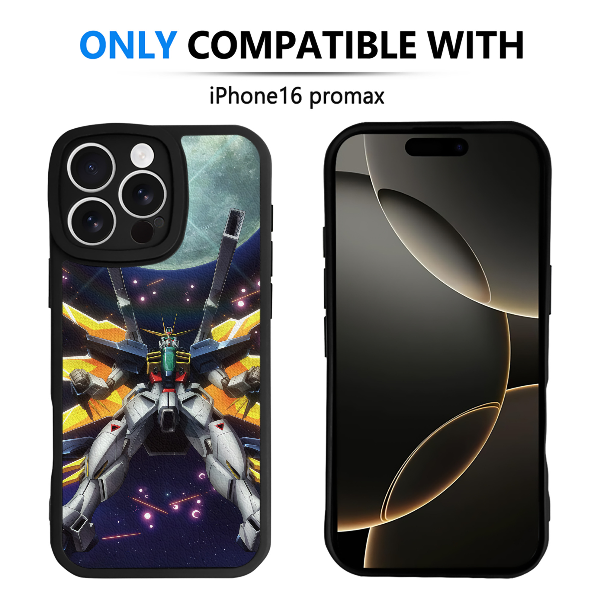 （画像用） 機動戦士ガンダム Mobile Suit Gundam 【iPhone 16シリーズ対応】シリコンスマホケース（レザー調） 材質：シリコン